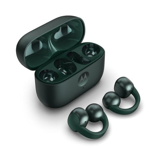 Auriculares Motorola Bluetooth sem fios com Cancelamento de Ruído, Microfone, verde