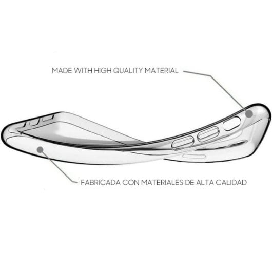 Funda de silicona COOL TCL 605 100 transparente gel flexible