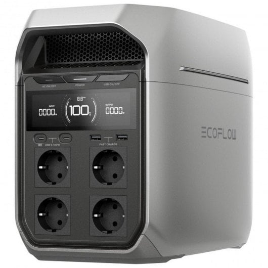 EcoFlow Delta 3 Plus Estación de Energía Portátil 1024Wh + Panel Solar 220W