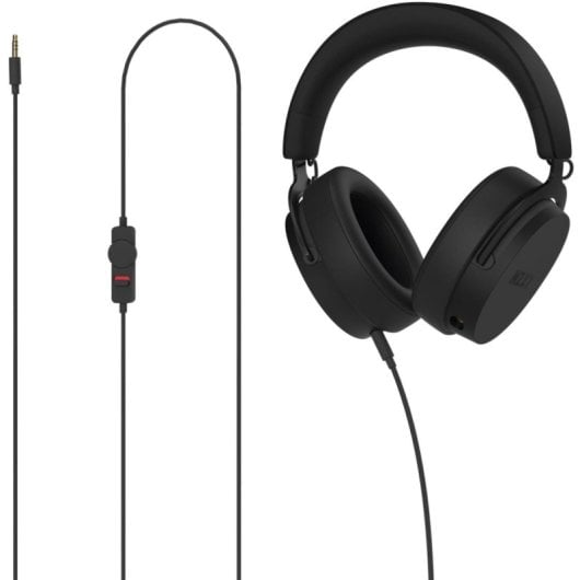 Auriculares NZXT con cable Hi-Res Gaming Micrófono desmontable negro