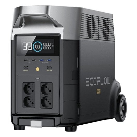 Ecoflow Estación Energía 3600Wh/ 3600W Delta Pro + Panel Solar 400W