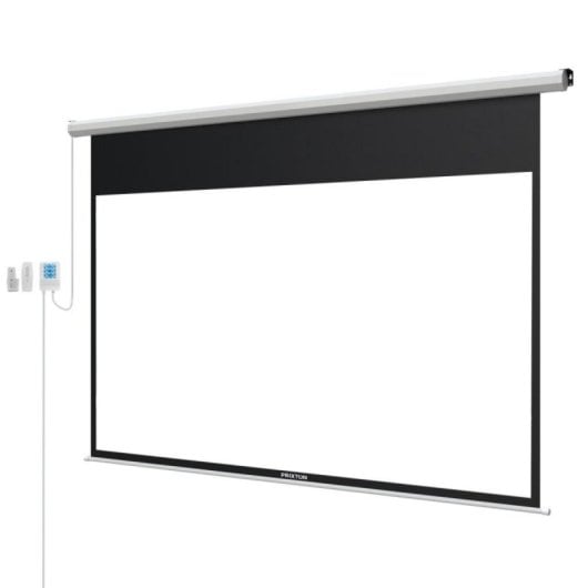 Schermo di Proiezione PrixTon Cinema Max 100" Elettrico 4 Strati 16:9 Motore Silenzioso PVC