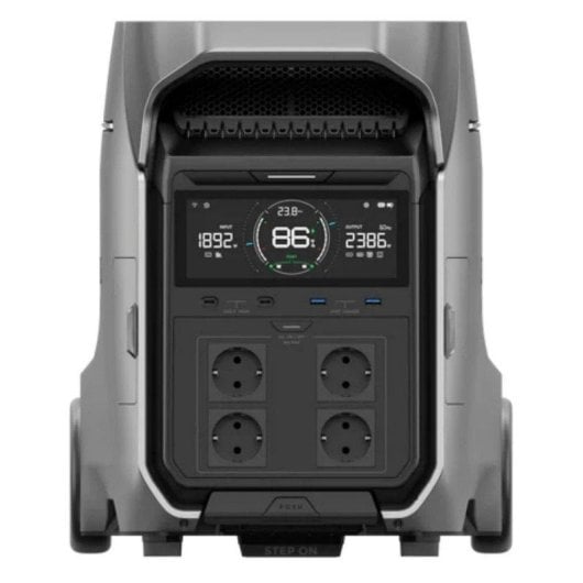 Ecoflow Batería para Estación de Energía 4000Wh/ 4000W Delta 3 Pro + Estación Energía 4000Wh/ 4000W Delta 3 Pro