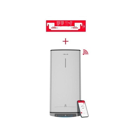 Termo eléctrico Ariston Velis Tech Dry Wifi 80L 1500W multiposición wifi programable