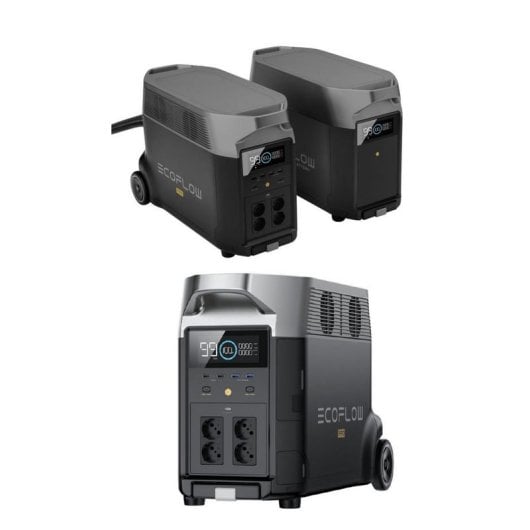 Ecoflow Batería para Estación de Energía 3600Wh/ 3600W Delta Pro + Estación Energía 3600Wh/ 3600W Delta Pro
