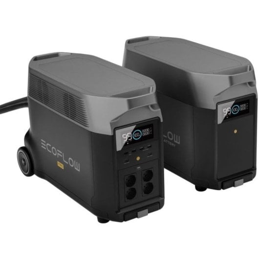 Ecoflow Batería para Estación de Energía 3600Wh/ 3600W Delta Pro + Estación Energía 3600Wh/ 3600W Delta Pro