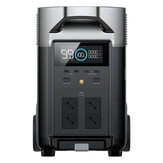 Ecoflow Batería para Estación de Energía 3600Wh/ 3600W Delta Pro + Estación Energía 3600Wh/ 3600W Delta Pro
