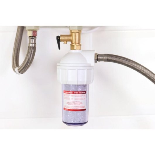 Termo eléctrico Ariston Lydos R 50L 1500W vertical Kit filtro antical polifosfatos