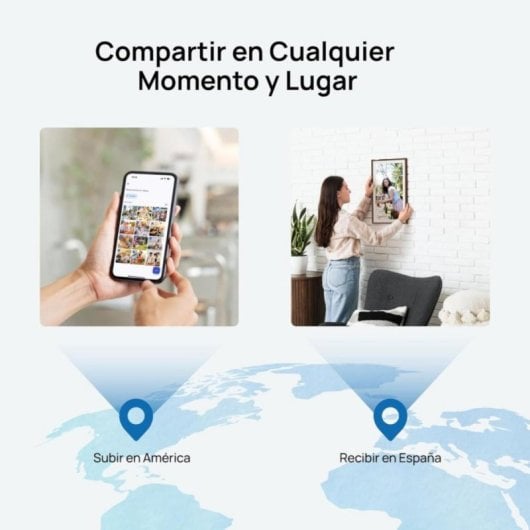 Cornice digitale Arzopa Touch 15,6" IPS Cloud Storage WiFi Schermo Full HD Antiriflesso