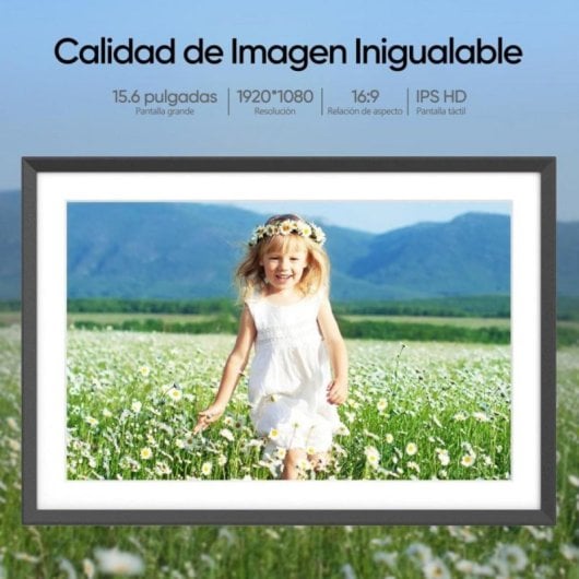 Cornice digitale ARZOPA 15,6" IPS Full HD Touch 32GB WiFi slot SD