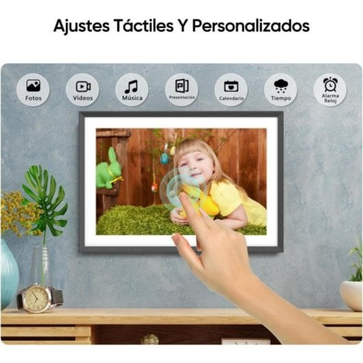 Cornice digitale ARZOPA 15,6" IPS Full HD Touch 32GB WiFi slot SD