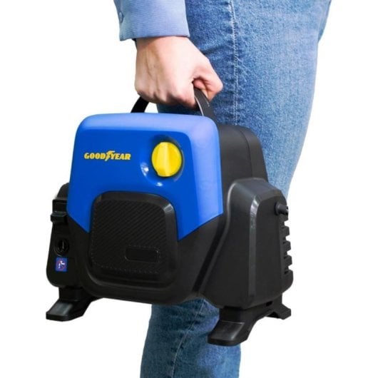 Hidrolimpiadora Goodyear Compacta 1400W 100 Bar 5m con Sistema ECO y Auto Stop