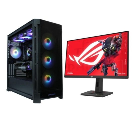 Epical-Q Pack Gaming Epic125 AMD Ryzen 7 9800X3D 64GB 2TB SSD RTX 5090 Monitor 27" 4K