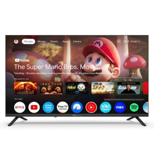 TV TD Systems DLED PRIME40C21GLE 40" Full HD Google TV Chromecast Control por Voz