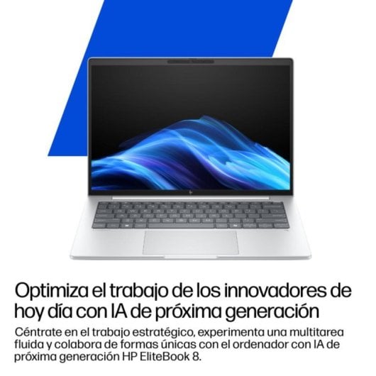 Portátil HP EliteBook 8 G1i 14" Intel Core Ultra 7 258V 32GB 1TB SSD IA Windows 11 Pro
