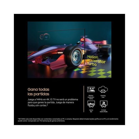 TV Samsung OLED TQ77S90FAE 77" 4K Smart TV, 144 Hz, HDR10+, AI, Gaming Premium