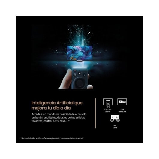 TV Samsung OLED TQ77S90FAE 77" 4K Smart TV, 144 Hz, HDR10+, AI, Gaming Premium