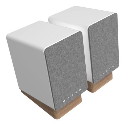 Altavoz Monitor Onkyo GX-10DB 2 Vías Autoamplificado Bluetooth 17W Pareja Blanco