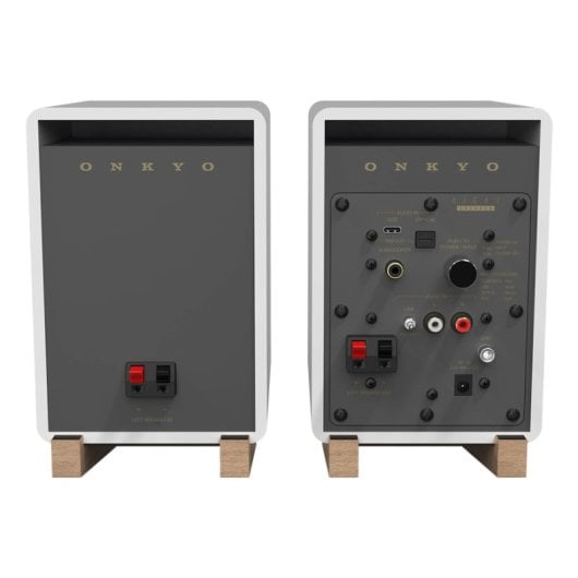 Altavoz Monitor Onkyo GX-10DB 2 Vías Autoamplificado Bluetooth 17W Pareja Blanco