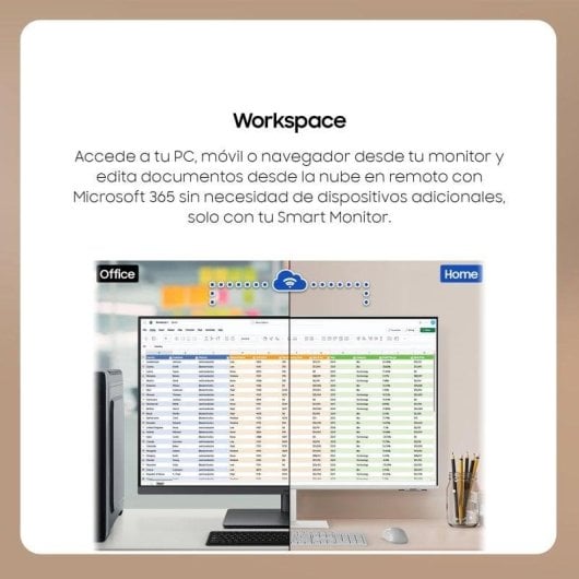 Monitor Samsung M7 M70F 43" UltraHD 4K 60Hz VA HDR10 Smart Weiß 4ms