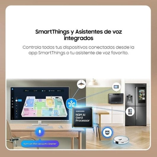 Monitor Samsung M7 M70F 43" UltraHD 4K 60Hz VA HDR10 Smart Weiß 4ms