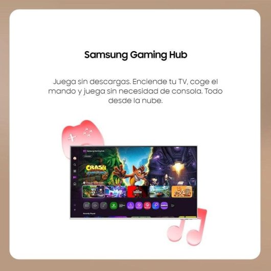 Monitor Samsung M7 M70F 43" UltraHD 4K 60Hz VA HDR10 Smart Weiß 4ms