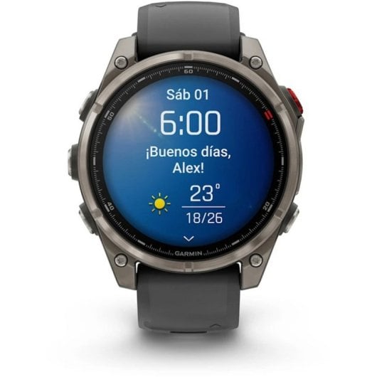 Smartwatch Garmin Fēnix 8 Pro LTE + Satellite + Écran AMOLED + Santé avancée