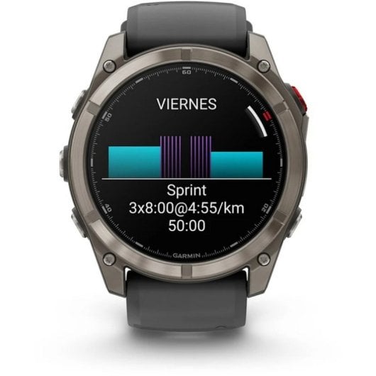 Smartwatch Garmin Fēnix 8 Pro LTE Satellite Multisport AMOLED Titane GPS