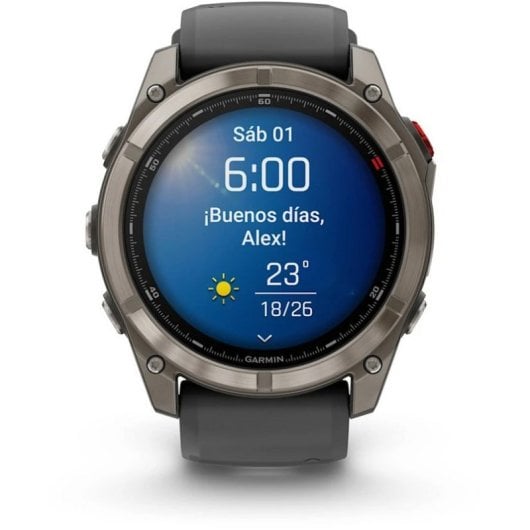 Smartwatch Garmin Fēnix 8 Pro LTE Satellite Multisport AMOLED Titane GPS