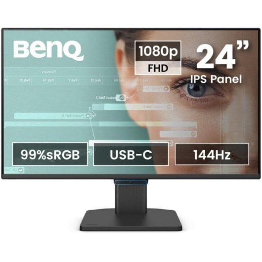 Moniteur BenQ GW2490C 23,8" FullHD 144Hz IPS USB-C Haut-parleurs 5 ms