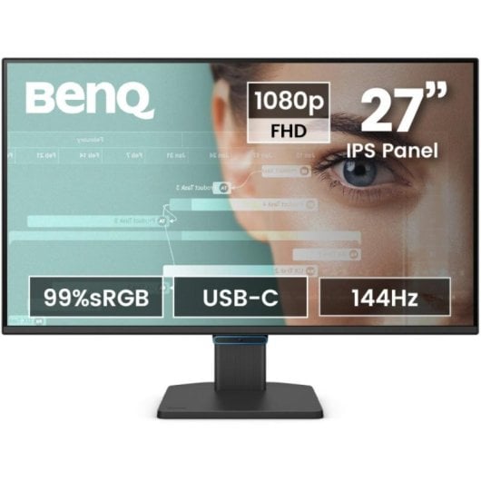 Monitor BenQ GW2790C 27" FullHD 144Hz IPS USB-C Eye-Care 5ms Haut-parleurs