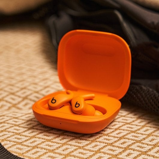 Beats Powerbeats Fit Kabellose Bluetooth ANC-Sportkopfhörer, Electric Orange