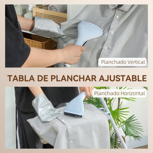 Homcom Plancha Vertical 1950w 2?l Con Temperatura Ajustable Amarillo