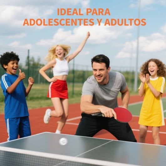 Sportnow Palas De Ping Pong Con 4 Raquetas 8 Pelotas Y Estuche De Transporte