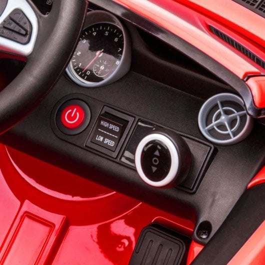 Aiyaplay Coche Eléctrico Para Niños De +3 Años Mercedes Slc 300 Rojo