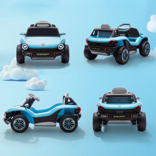 Aiyaplay Coche Eléctrico Para Niños De +3 Años Volkswagen E-buggy Azul