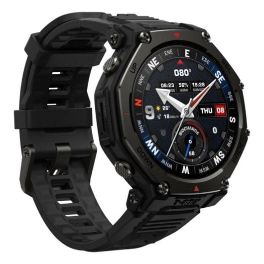 Smartwatch Amazfit T-Rex 3 Pro 48mm GPS Bluetooth linterna zafiro titanio 10 ATM Reacondicionado