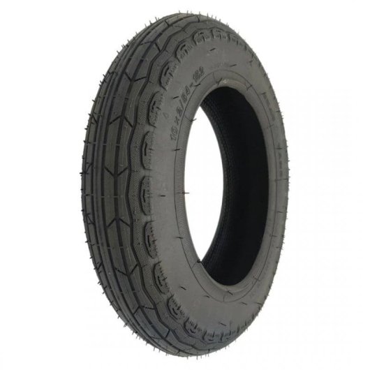 Pneu com câmara de ar 10x2 (54-152) válvula reta F10mobility