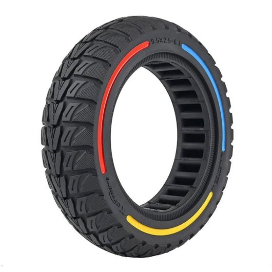 Pneumatico antiforatura F10mobility misura 9,5x2,5-6,1 per ruota solida Bongo M40 Xl Connected