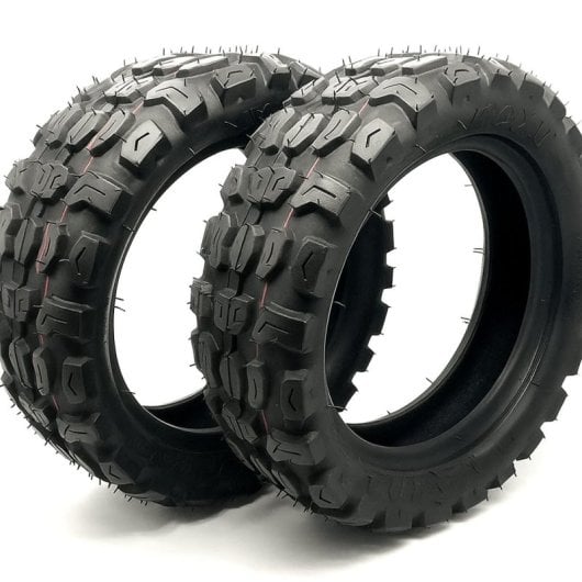 Jeu de 2 roues F10mobility 10x3 (80/65-6) tout-terrain avec pneus de secours tubeless