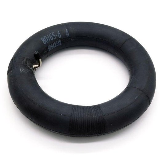 Neumático con cámara de aire F10mobility 80/65-6 válvula curvada 90x90 grados