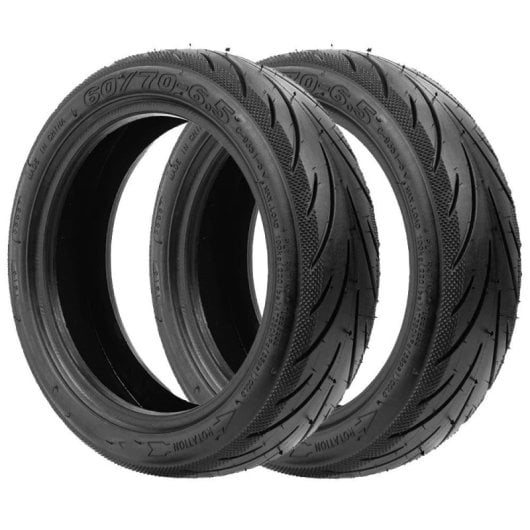 F10mobility Lot de 2 roues Smartgyro K2 Terra Sg27-296 avec pneus de secours