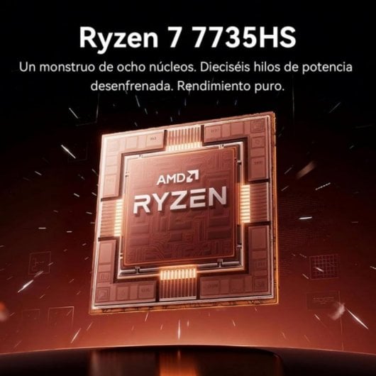 Portátil Vanwin NS316 16.1" Ryzen 7 7735HS 16GB 512GB SSD Radeon 680M Cinzento Windows 11 Pro Impressão Digital