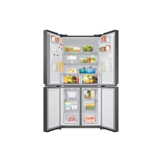 Frigorífico Samsung French Door 180cm 488L Clase E Grafito Twin Cooling No Frost
