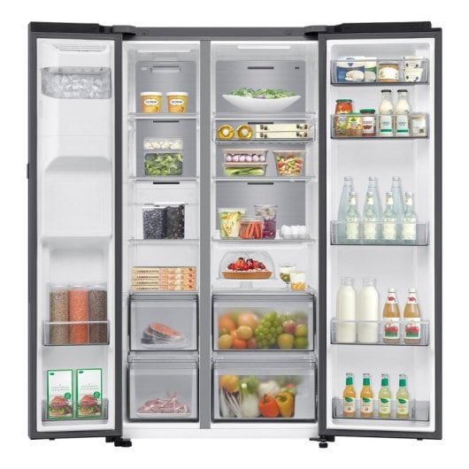 Frigorífico Samsung Americano 178 cm 640 L D Inox Wi-Fi No Frost Dispensador AI