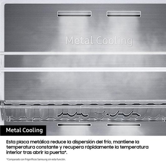 Frigorífico Samsung Americano 178 cm 640 L D Inox Wi-Fi No Frost Dispensador AI