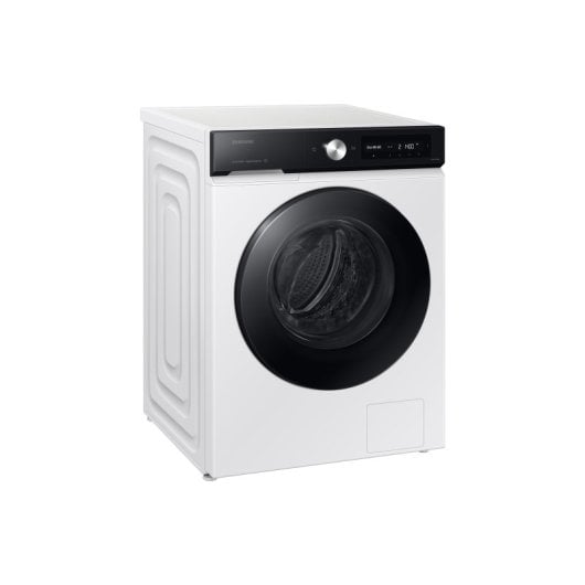 Samsung WW90DB7U94GEU3 - Máquina de Lavar Roupa AI EcoBubble, Inteligência Artificial e SmartThings, 9 kg, A-20% com Super Speed 39, Auto-doseador, Branco