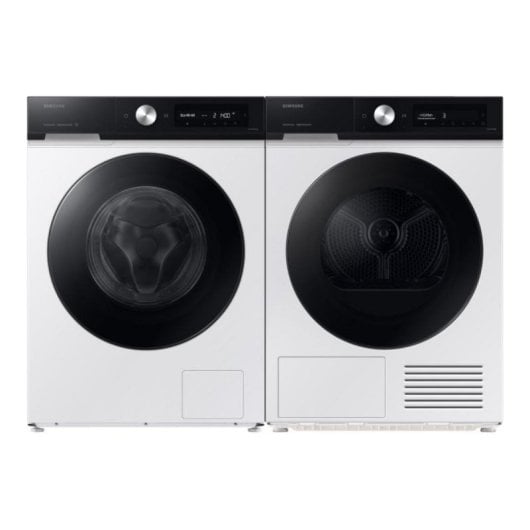 Máquina de Lavar Roupa Samsung WW90DB7U94GEU3 9kg Carga Frontal 1400rpm A Branca AI EcoBubble Wi-Fi Autodosagem