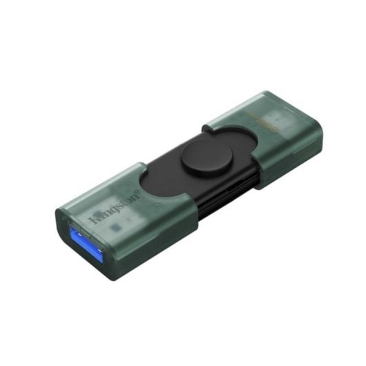 Clé USB Kingston DataTraveler Duo 256GB USB-A et USB-C design coulissant