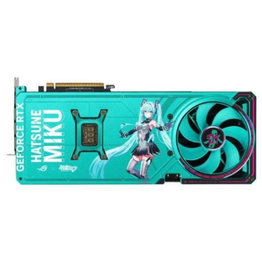 Tarjeta Gráfica ASUS ROG Astral RTX 5080 16GB GDDR7 OC Hatsune Miku Reflex 2 RTX AI DLSS4